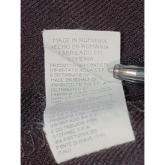 STEFANEL Brown A_line Career Casual Women's Skirt Size US8 NEW #CB1 - Picture 8 of 10